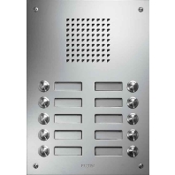 Push button panel door communication TVG-8/2 eds