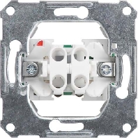 2-pole switch flush mounted 111700