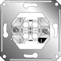 Series switch flush mounted 121500