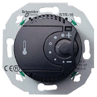 Temperaturregler, elektr. schwarz WDE011624