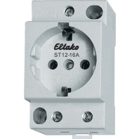 Socket outlet for distribution board ST12-16A