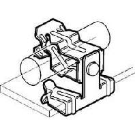 Fixing clamp 8...14mm steel 8P58IN