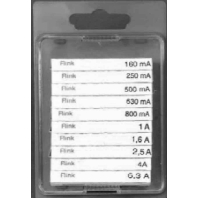 Miniature fuse assortment fast 120.900