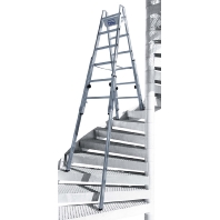 Treppenhausleiter MultiFT 2x7 Sprossen 61407