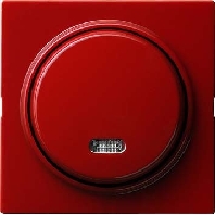 Push button 1 make contact (NO) red 015343