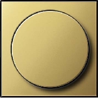 Cover plate for dimmer brass 0650604