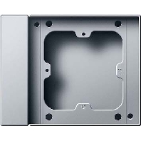 Surface mounted housing 1-gang aluminium 1248651