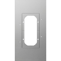 Mounting frame for door station 2-unit 129700