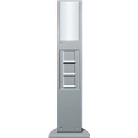 Light/energy pole IP44 aluminium 134226