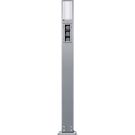 Light/energy pole IP44 aluminium 135326