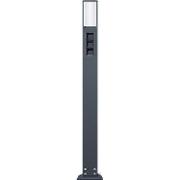 Light/energy pole IP44 anthracite 135328