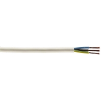 PVC cable 3x0,75mm H03VV-F 3G0,75 ws ring 50m