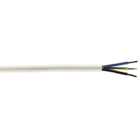 PVC cable 3x1,5mm H05VV-F 3G1,5 ws Eca ring 100m