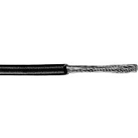 Single core cable 6mm black H07V-K 6 sw Eca