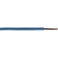 Single core cable 2,5mm blue H07V-U 2,5 dbl Eca