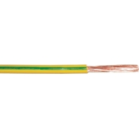 Core wire solid, (H) 07V-U 16 green/yellow