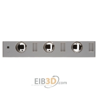 Rider fuse base D02, 3x63A, L063L1