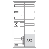 Komplettschrank,univers Z 1 Zhlerpl. 2-feld. ZB32SET15LK