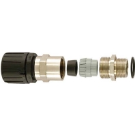 Straight connector for corrugated hose HG16-SCG-M20