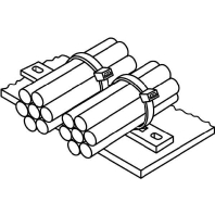 Mounting element for cable tie MP3M3-N66-NA