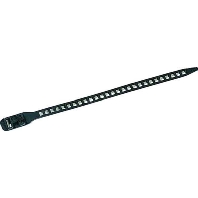 Cable tie 7x180mm black SRT1807-TPU-BK