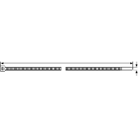 Kabelbinder 7,6x465 schwarz T120M-W-BK
