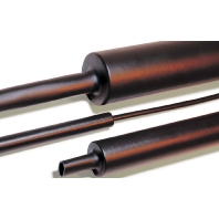 Medium-walled shrink tubing 12/3mm black TREDUX MA47-12/3