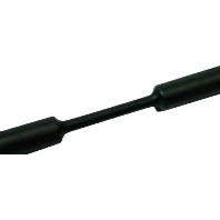 Thin-walled shrink tubing 12/4mm black Tredux-12/4-BK