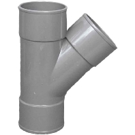 Abzweig 45Grad i-i-i PVC50mm CP-053