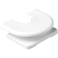 Cable entry duct slider cream white 12