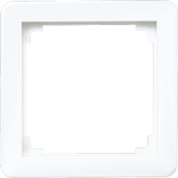 Frame 1-gang cream white 590 ZA
