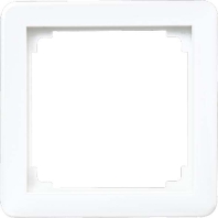 Frame 1-gang cream white 590 ZA