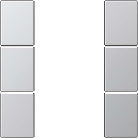 Tastensatz, 3fach komplett AL 2503 TSA
