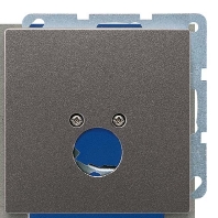 Abdeckung anth f�r 1 Kleinst.Dosen AL 2962-1 AN