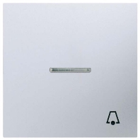 Wippe Symbol KLINGEL alu f�r Taster AL 2990 KO5K