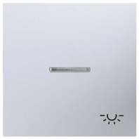 Wippe Symbol LICHT alu f�r Taster AL 2990 KO5L