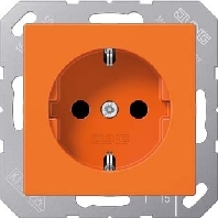 SCHUKO-Steckdose orange A 1520 BF O