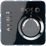 EIB, KNX room thermostat, CD 2178 TS SW