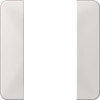 Cover plate for switch grey CD 501 TSALG