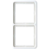 Frame 5-gang white CD 585 WU WW