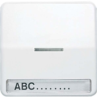 Wippe Licht./Schriftf.ws f�r Taster CD 590 NAKO5
