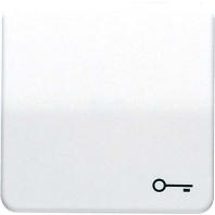 Cover plate for switch/push button white CD 590 T WW