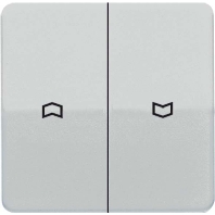 Cover plate for venetian blind platinum CD 595 P PT
