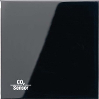 KNX CO2-Sensor, RT-Regler Luftfeuchtesensor sw CO2 LS 2178 SW