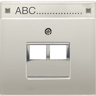 Abdeckung Schriftfeld eds f�r IAE/UAE-Dose ES 2969-2 NAUA