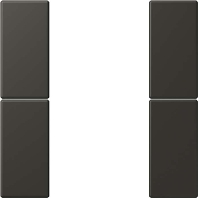 Tastensatz 2-fach komplett LC 502 TSA 4320R