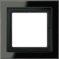 Rahmen 5-fach sw waage/senkrecht LSD 985 SW
