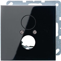 Abdeckung sw f�r 2 Kleinst.Dosen LS 962 SW