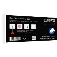 Notrufset m. 4 Rahmen 1fach NRS CD 0834 WW