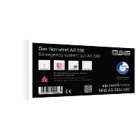 Notrufset aws kompl.mit Rahmen NRS LS 0834 WW